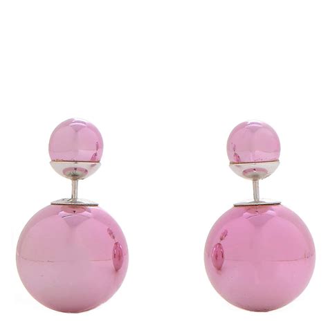 pink dior earrings|Dior mise en earrings.